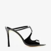 Mules Anise 95 de charol negro