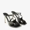 Mules Anise 95 de charol negro