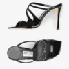 Mules Anise 95 de charol negro