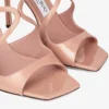 Mules Anise 95 de charol rosa ballet