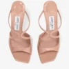 Mules Anise 95 de charol rosa ballet