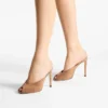 Mules Brigitte 100 de ante color toffee