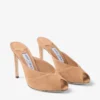 Mules Brigitte 100 de ante color toffee