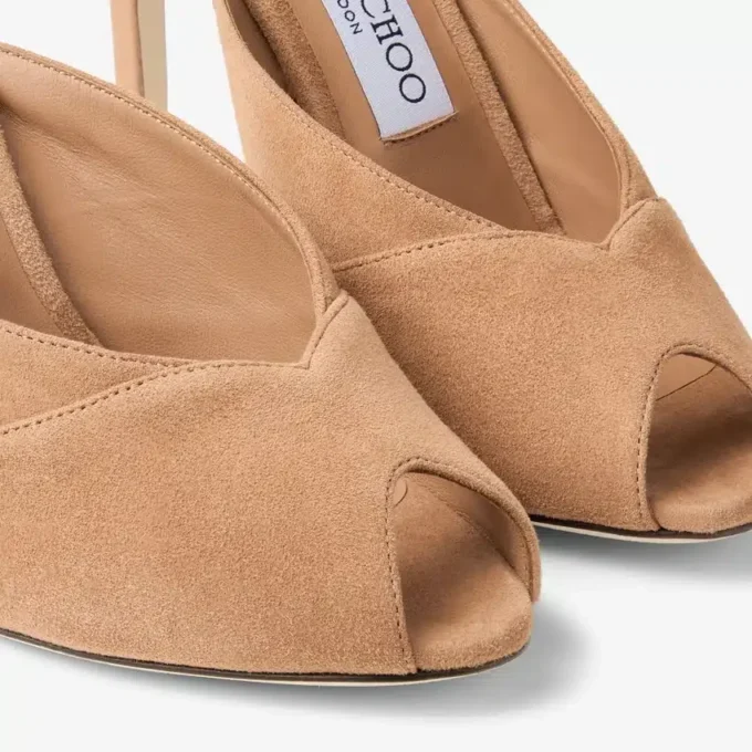 Mules Brigitte 100 de ante color toffee