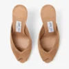 Mules Brigitte 100 de ante color toffee