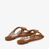 Mules Lova Mules de ante en tonos marrones con abalorios