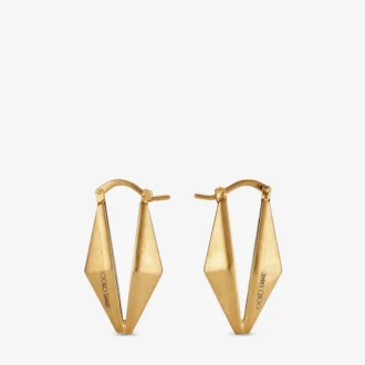 Pendientes de cadena de diamantes Pendientes de cadena de diamantes con acabado dorado Pendientes de cadena de diamantes Pendientes de cadena de diamantes con acabado dorado