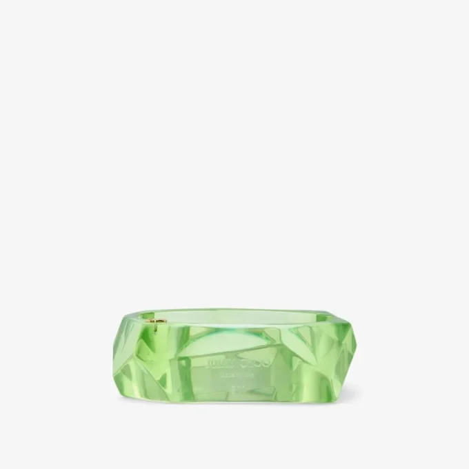 Pulsera facetada Pulsera facetada de acrílico Clover Pulsera facetada Pulsera facetada de acrílico Clover