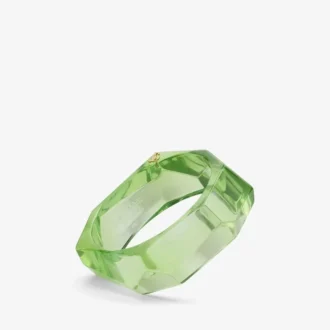 Pulsera facetada Pulsera facetada de acrílico Clover Pulsera facetada Pulsera facetada de acrílico Clover