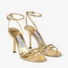 Sandalia Leo 100 de piel Candy Wrap dorada Sandalia Leo 100 de piel Candy Wrap dorada