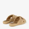 Sandalias Aciel Sandal Flat de tejido dorado Sandalias Aciel Sandal Flat de tejido dorado