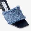 Sandalias Alexia 70 de denim con diseño entrecruzado Sandalias Alexia 70 de denim con diseño entrecruzado