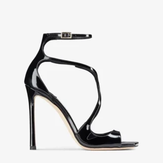 Sandalias Azia 110 de charol negro