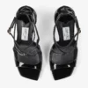 Sandalias Azia 110 de charol negro Sandalias Azia 110 de charol negro