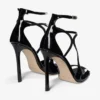 Sandalias Azia 110 de charol negro Sandalias Azia 110 de charol negro