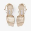 Sandalias Azia 110 de piel metalizada dorada Sandalias Azia 110 de piel metalizada dorada