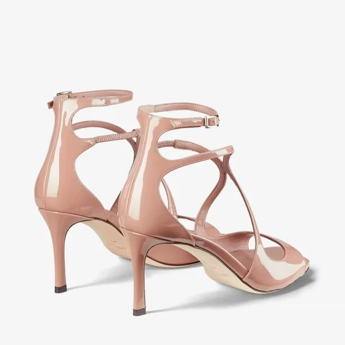 Sandalias Azia 75 de charol rosa ballet Sandalias Azia 75 de charol rosa ballet