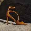 Sandalias Azia 95 de ante naranja atardecer Sandalias Azia 95 de ante naranja atardecer