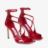 Sandalias Azia 95 de charol rojo rubí Sandalias Azia 95 de charol rojo rubí
