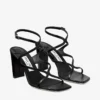 Sandalias Azie 85 de piel napa negra Sandalias Azie 85 de piel napa negra