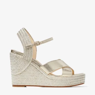 sandalias de cua dellena 100 de piel napa color champn con hilo metlico 1 330x330 - Sandalias de cu&ntilde;a Dellena 100 de piel napa color champ&aacute;n con hilo met&aacute;lico