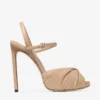 Sandalias Elly 120 Chai de piel napa brillante y suave