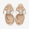 Sandalias Elly 120 Chai de piel napa brillante y suave