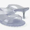 Sandalias Jelly Drop 50 de gelatina con purpurina plateada Sandalias Jelly Drop 50 de gelatina con purpurina plateada