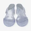 Sandalias Jelly Drop 50 de gelatina con purpurina plateada Sandalias Jelly Drop 50 de gelatina con purpurina plateada