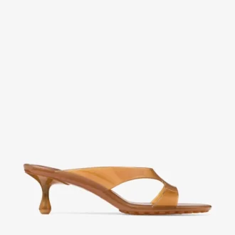 Sandalias Jelly Drop 50 de gelatina ámbar