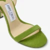Sandalias Jenn 100 de ante color trébol Sandalias Jenn 100 de ante color trébol
