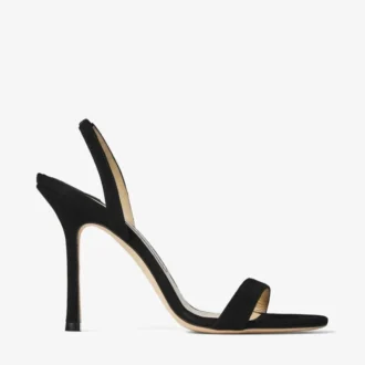 Sandalias Jenn 100 de ante negro