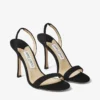 Sandalias Jenn 100 de ante negro Sandalias Jenn 100 de ante negro