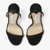 Sandalias Jenn 100 de ante negro Sandalias Jenn 100 de ante negro