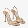 Sandalias Jenn 100 de piel napa color chai Sandalias Jenn 100 de piel napa color chai