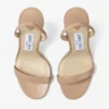 Sandalias Jenn 100 de piel napa color chai Sandalias Jenn 100 de piel napa color chai