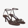Sandalias Leo 65 de ante color chocolate