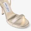 Sandalias Moza Platform 120 de tejido Platinum Brilliance Sandalias Moza Platform 120 de tejido Platinum Brilliance