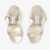 Sandalias Moza Platform 120 de tejido Platinum Brilliance Sandalias Moza Platform 120 de tejido Platinum Brilliance