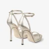 Sandalias Moza Platform 120 de tejido Platinum Brilliance Sandalias Moza Platform 120 de tejido Platinum Brilliance