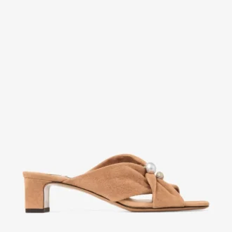 Sandalias Rafi 45 de ante color toffee