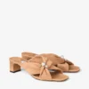 Sandalias Rafi 45 de ante color toffee Sandalias Rafi 45 de ante color toffee