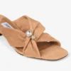 Sandalias Rafi 45 de ante color toffee Sandalias Rafi 45 de ante color toffee