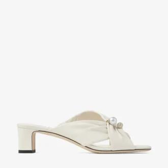 Sandalias Rafi 45 de piel suave color latte
