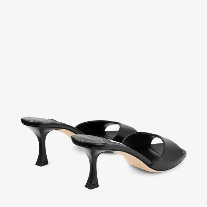 Sandalias Skye 70 de piel negra Sandalias Skye 70 de piel negra