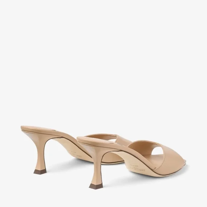 Sandalias tipo mule Skye 70 de piel de becerro Chai Sandalias tipo mule Skye 70 de piel de becerro Chai