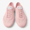 Sunny F de mezcla de cuero rosa y zapatillas bajas con cordones de jimmy choo Sunny F de mezcla de cuero rosa y zapatillas bajas con cordones de jimmy choo