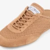 Sunny Mule F Mezcla de piel toffee y malla Diamond Zapatillas bajas Sunny Mule F Mezcla de piel toffee y malla Diamond Zapatillas bajas