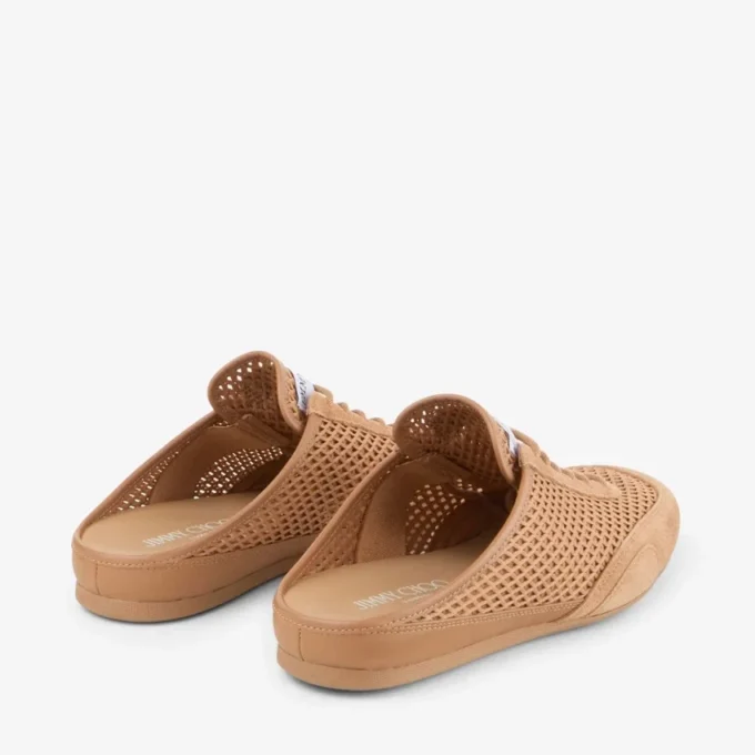 Sunny Mule F Mezcla de piel toffee y malla Diamond Zapatillas bajas Sunny Mule F Mezcla de piel toffee y malla Diamond Zapatillas bajas