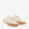 Sunny Mule F: zapatillas bajas de mezcla de piel en tonos latte y toffee y malla Diamond Sunny Mule F: zapatillas bajas de mezcla de piel en tonos latte y toffee y malla Diamond